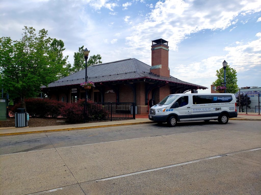 BWI Airport Shuttle to Frederick MD Transit Center BayRunner Shuttle